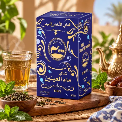 Thé Maa El Aïnin Bleu Royal