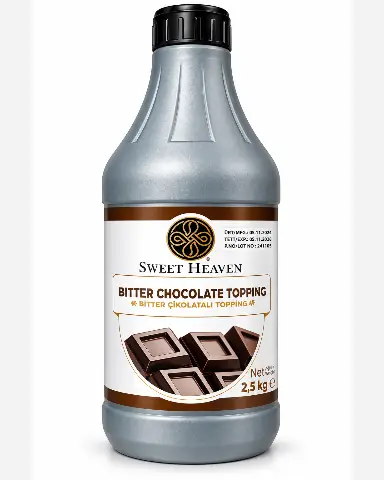 Sauce de bar au chocolat noir